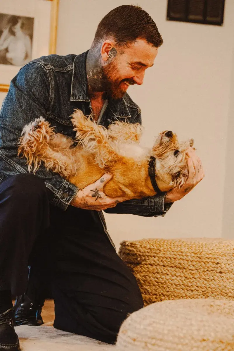 Portrait photo in Folio viewer